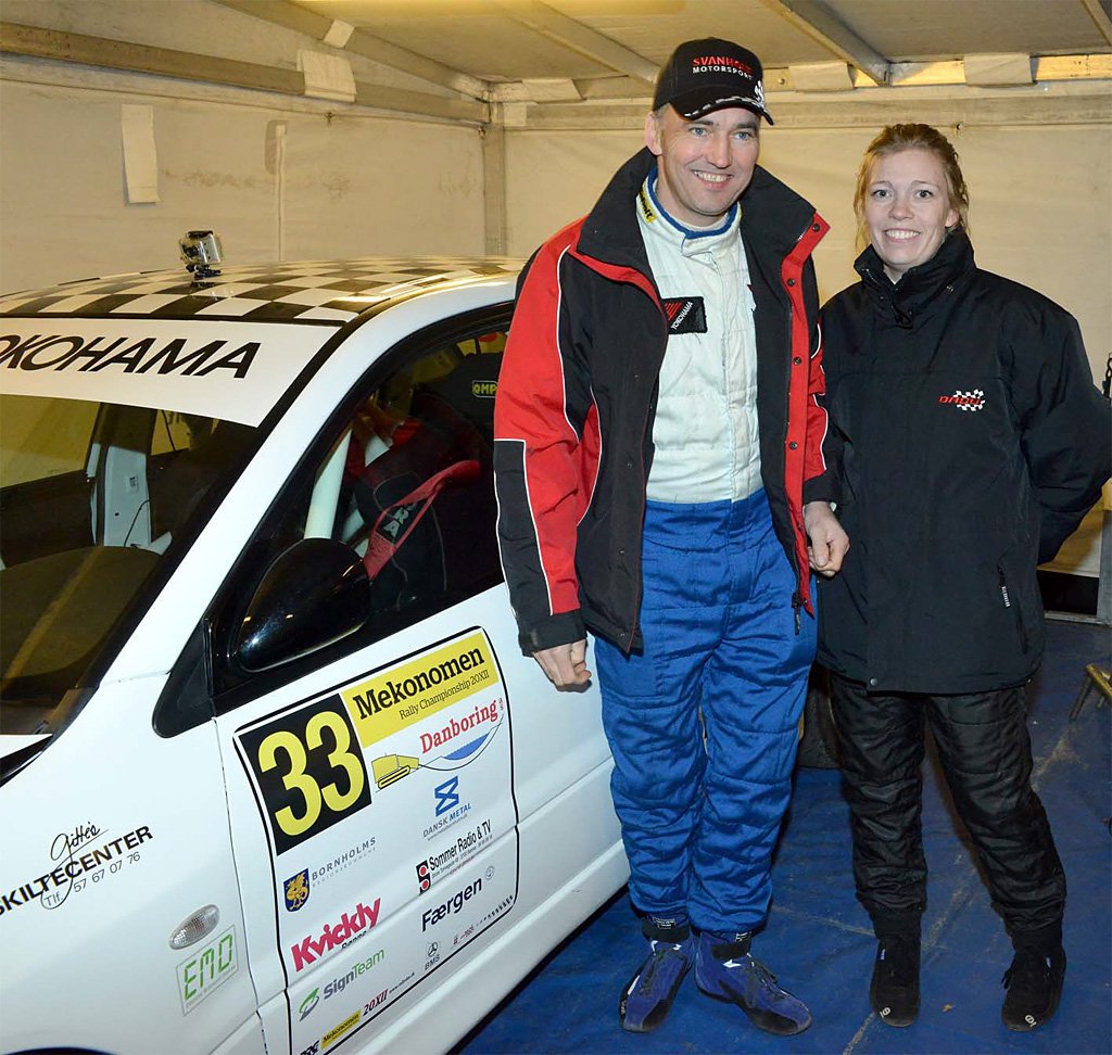 Tim Svanholt og Carina Møller klar til at give den gas i DM-finalen på Bornholm
